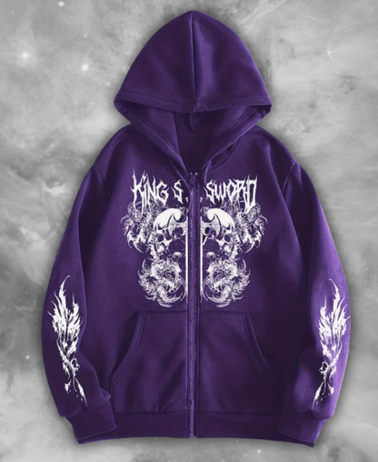 King's Swordlob Zip-Up Hoodie