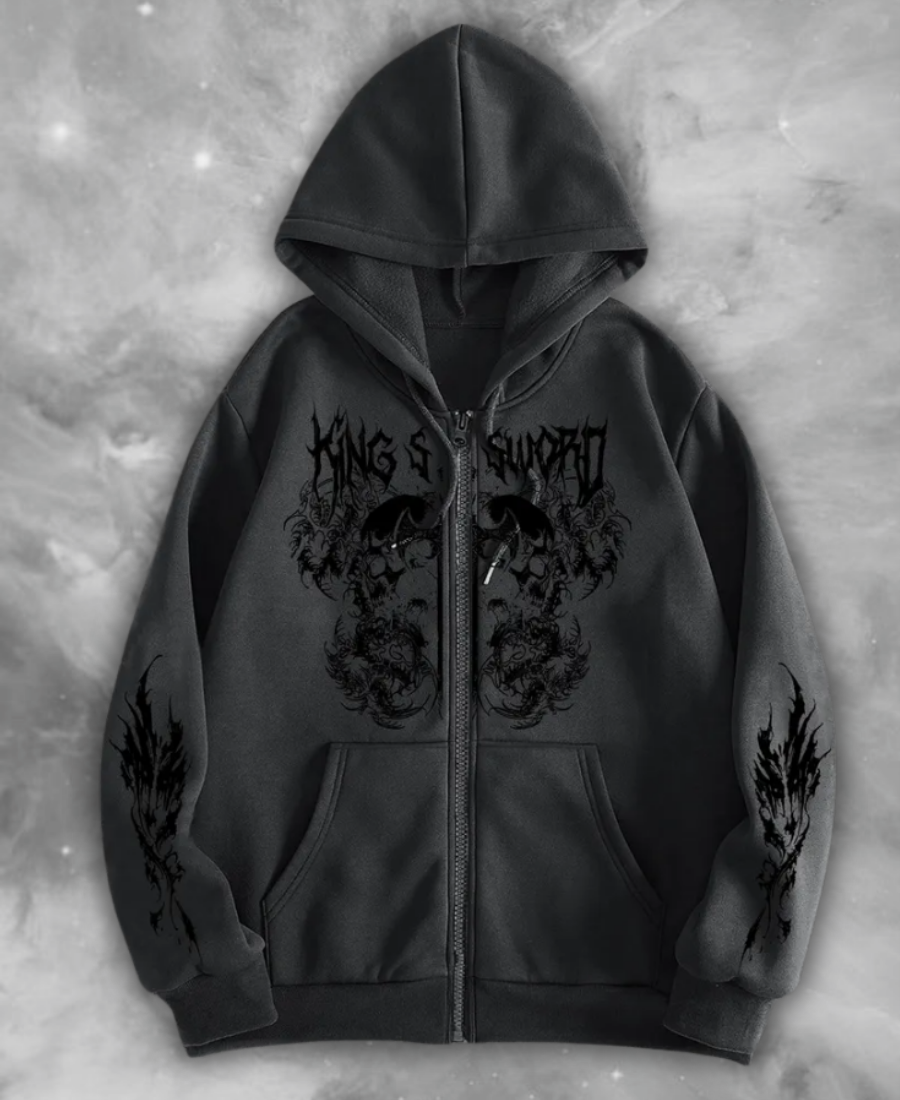 King's Swordlob Zip-Up Hoodie