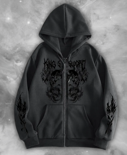 King's Swordlob Zip-Up Hoodie