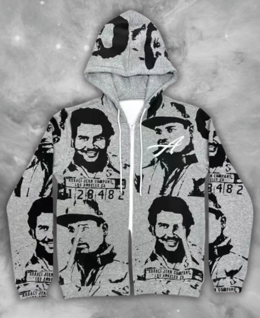 Asaali Zip-Up Hoodie