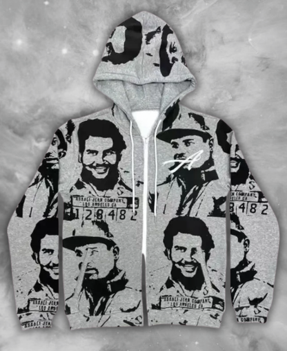 Asaali Zip-Up Hoodie