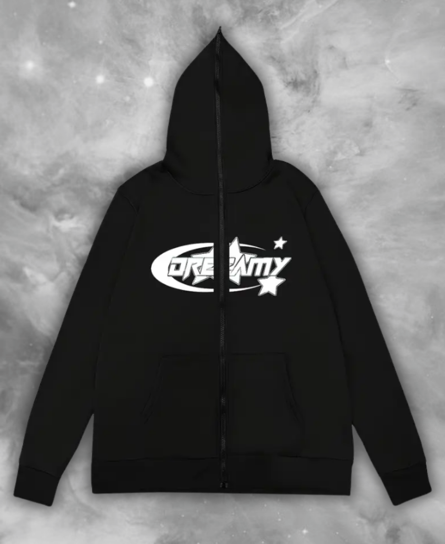 Dreamy Star Zip-Up Hoodie
