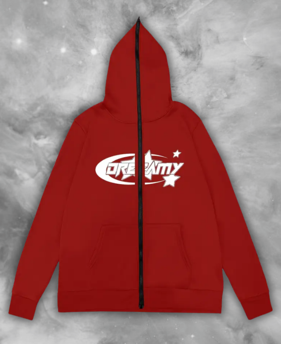 Dreamy Star Zip-Up Hoodie