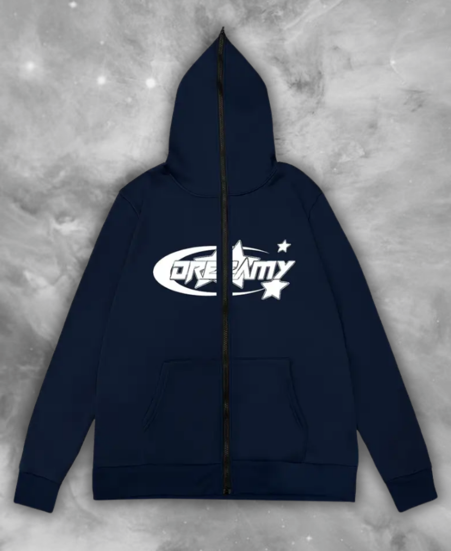 Dreamy Star Zip-Up Hoodie