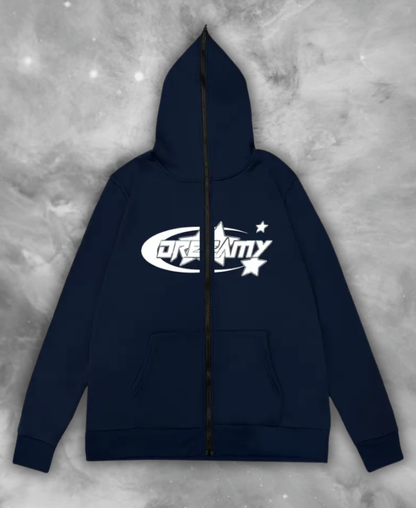 Dreamy Star Zip-Up Hoodie