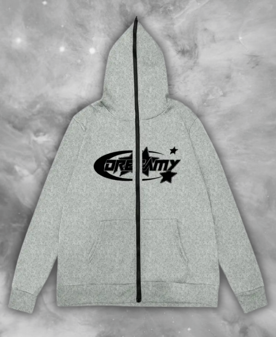 Dreamy Star Zip-Up Hoodie