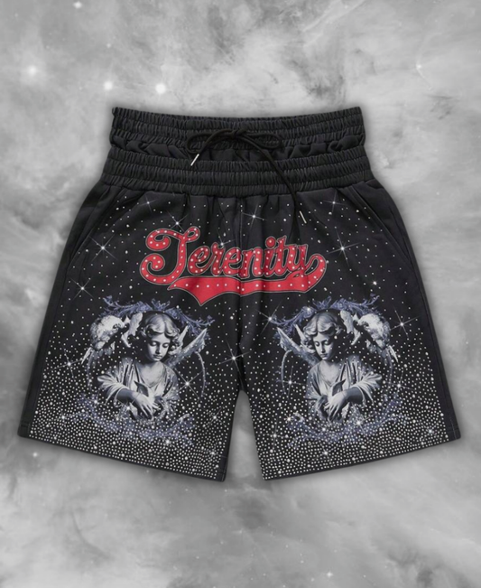 Serenity Angel "Rhinestone" Şort