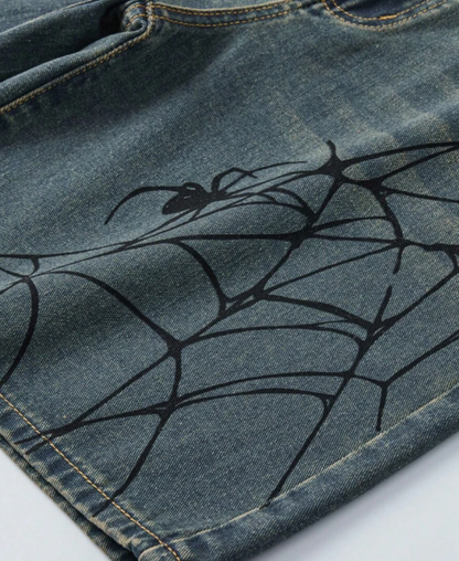 Spider Web Dominion Kot Şort