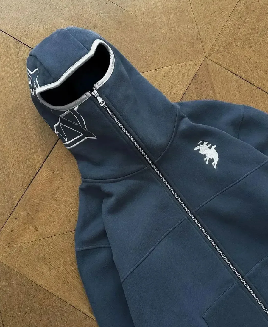 Apex Mask Zip-Up Hoodie