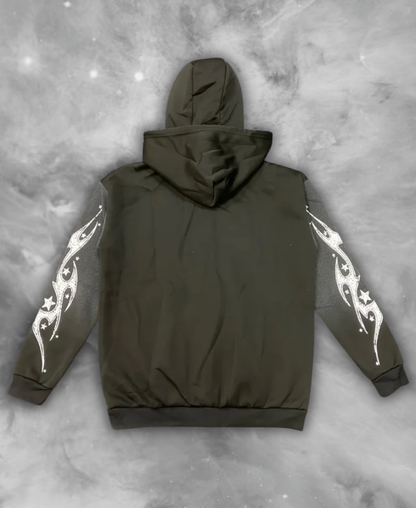 Balaclava Sign Zip-Up Hoodie