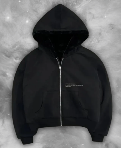 Wild Aura Zip-Up Hoodie