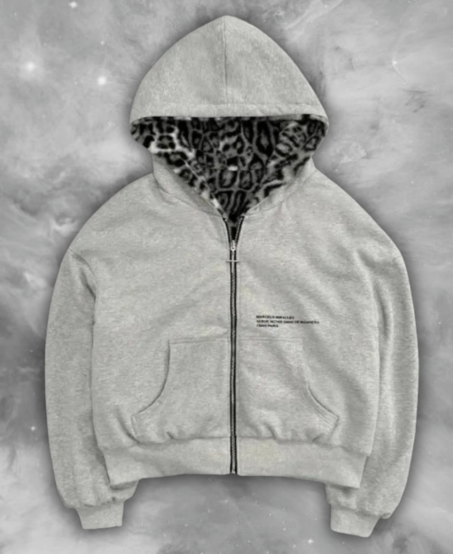 Wild Aura Zip-Up Hoodie