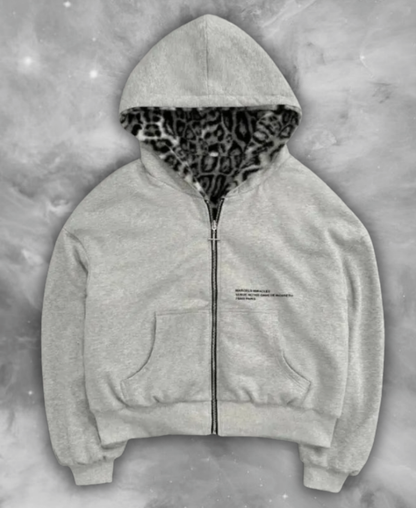 Wild Aura Zip-Up Hoodie