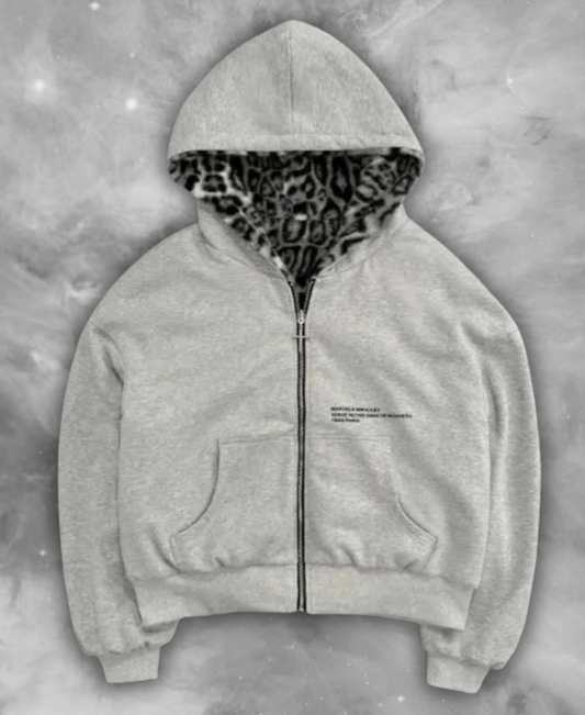 Wild Aura Zip-Up Hoodie
