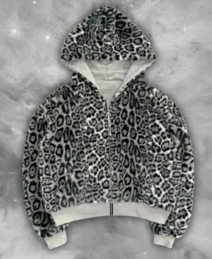 Wild Aura Zip-Up Hoodie