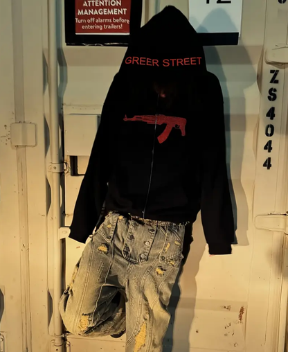 Greer Street "Kalashnikova" Zip-Up Hoodie