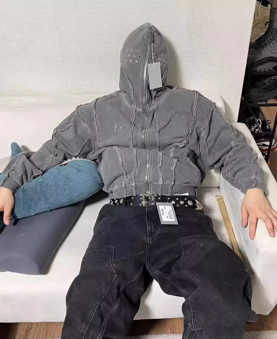 Phantom Layer Zip-Up Hoodie