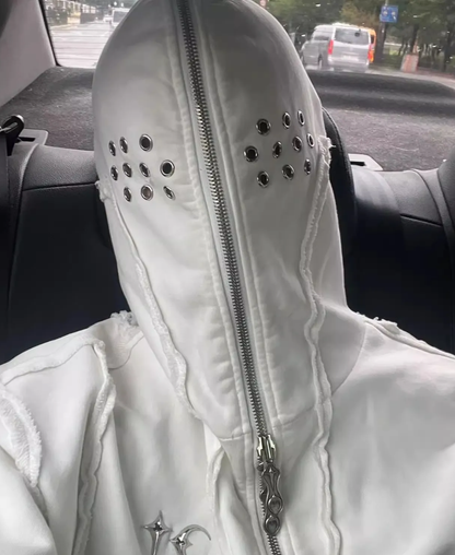 Phantom Layer Zip-Up Hoodie