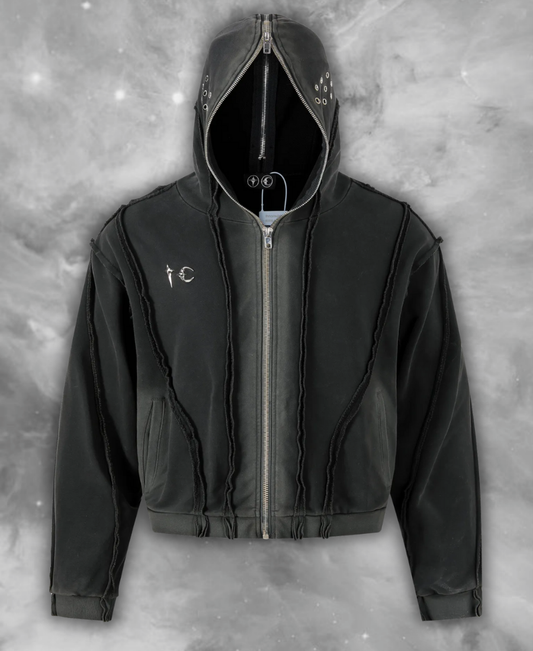 Phantom Layer Zip-Up Hoodie