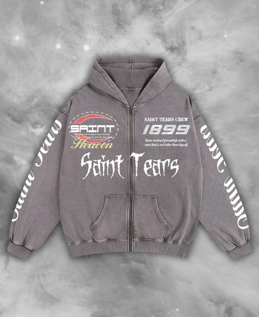 Saint Tears Zip-Up Hoodie
