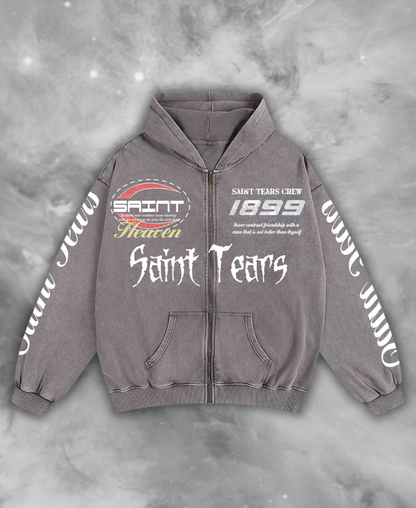 Saint Tears Zip-Up Hoodie