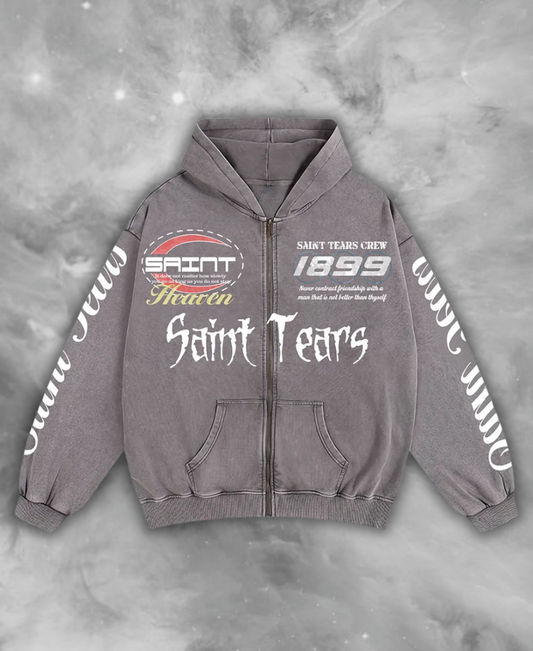 Saint Tears Zip-Up Hoodie
