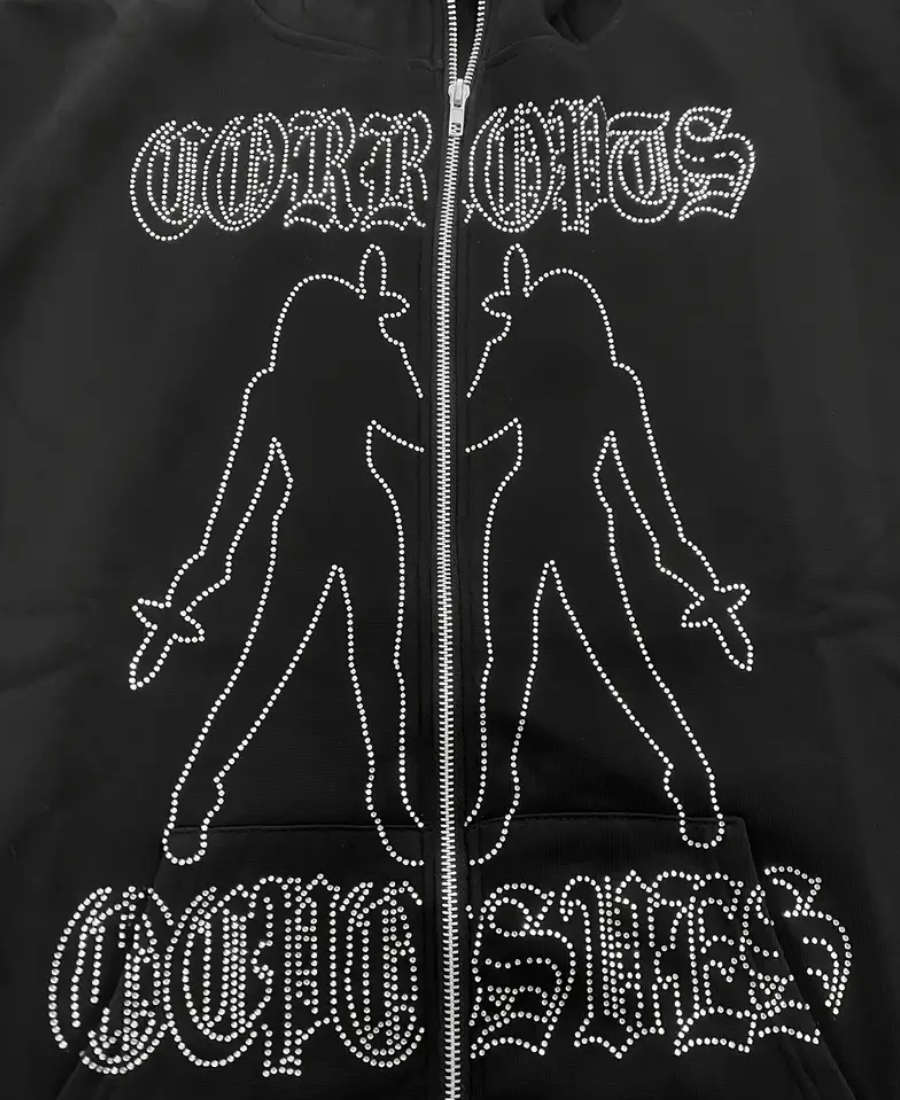 Corrodas Twice Zip-Up Hoodie