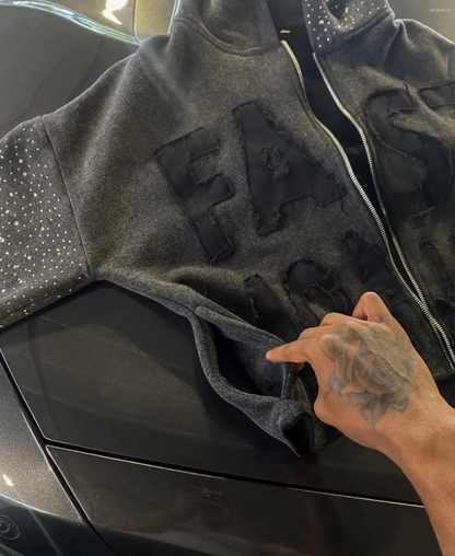 Fast Money Zip-Up Hoodie