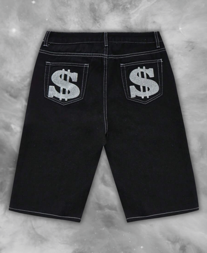 Damned Cult & Dollar Sign Kot Şort