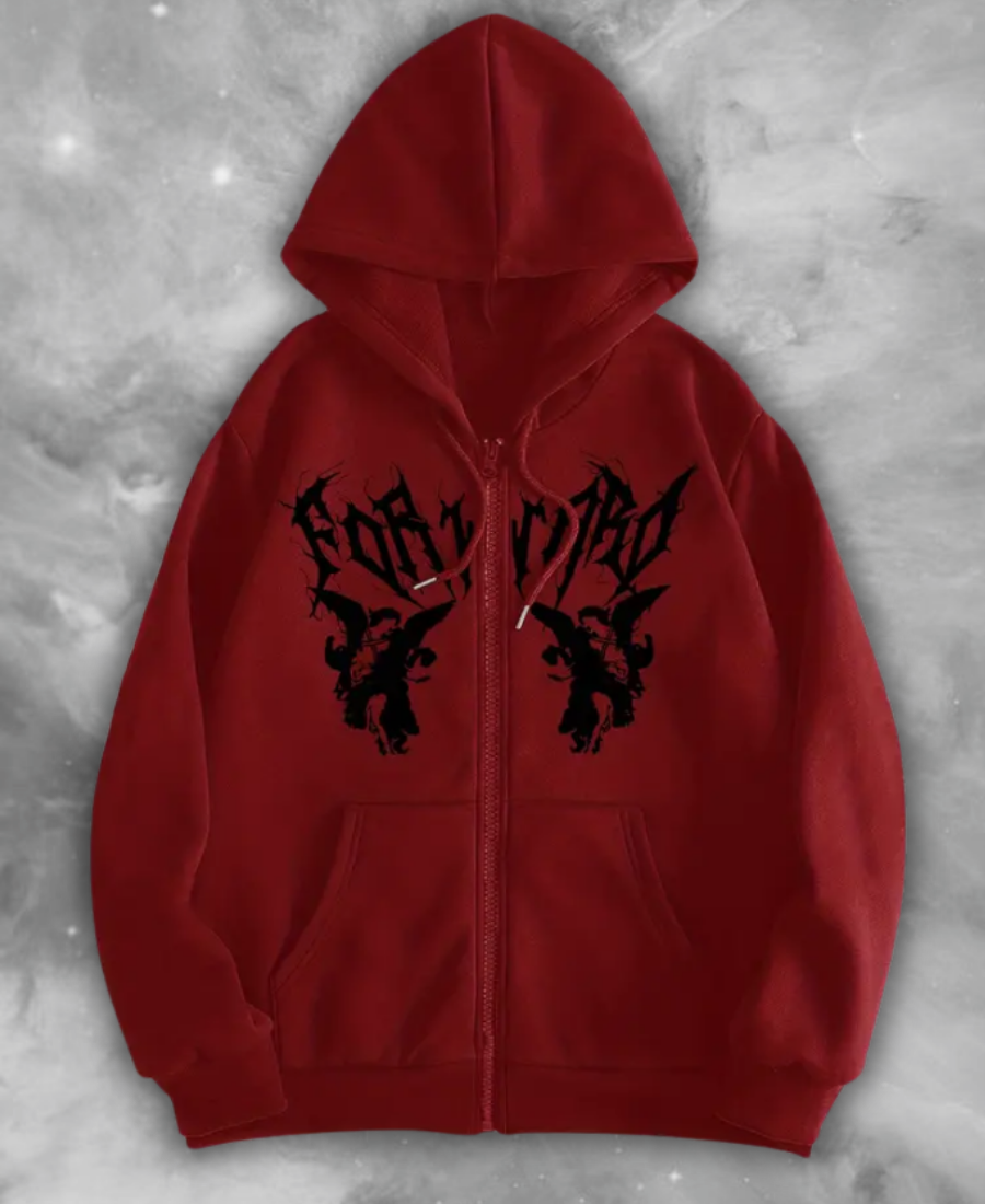 Forward CL-CL Zip-Up Hoodie