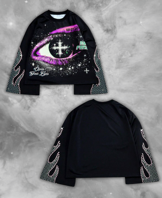 Open Your Eyes Long Tee