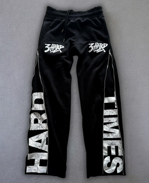 3HARD CO Hard Times Zip Detail Eşofman