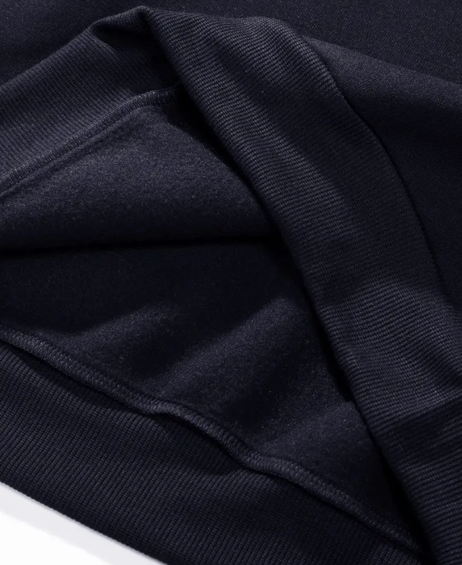 Skeleton "Eclipse Mirror" Half-Zip Sweatshirt