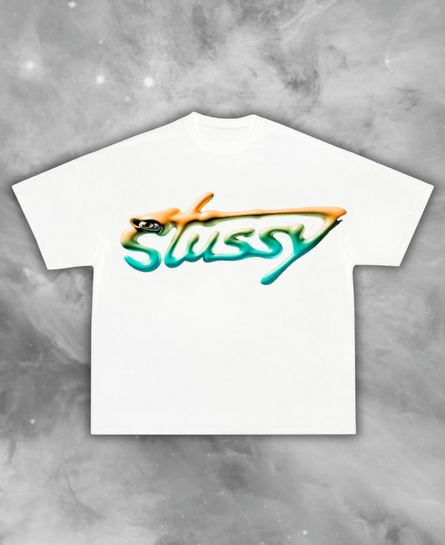 Stussy Static White Tee