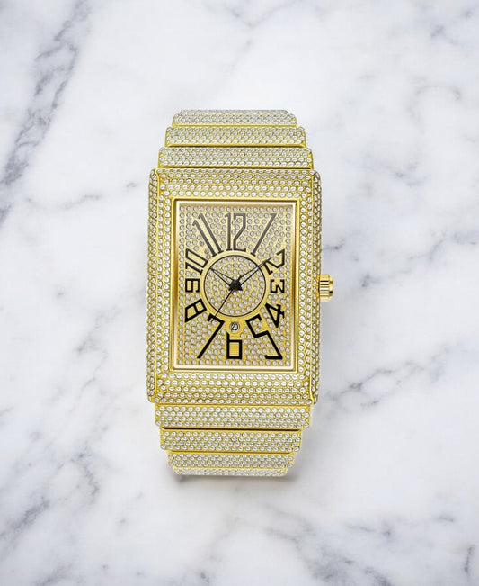 Iced Square Premium Saat