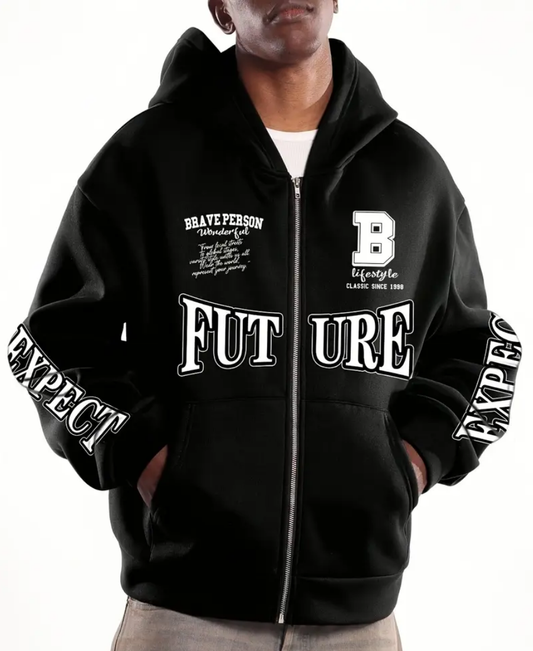 Future Expect Zip-Up Hoodie