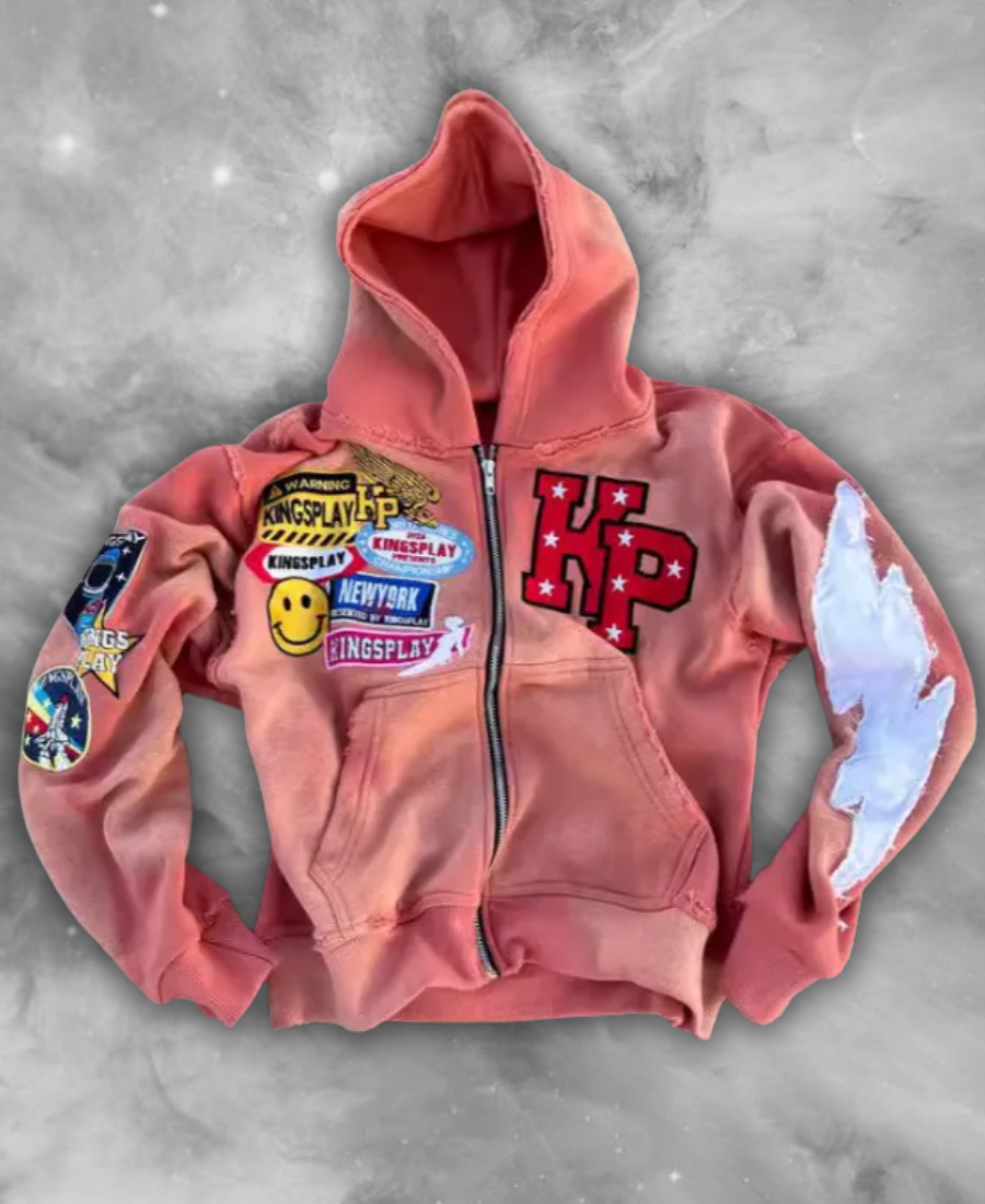 Kingsplay Varsity Zip-Up Hoodie
