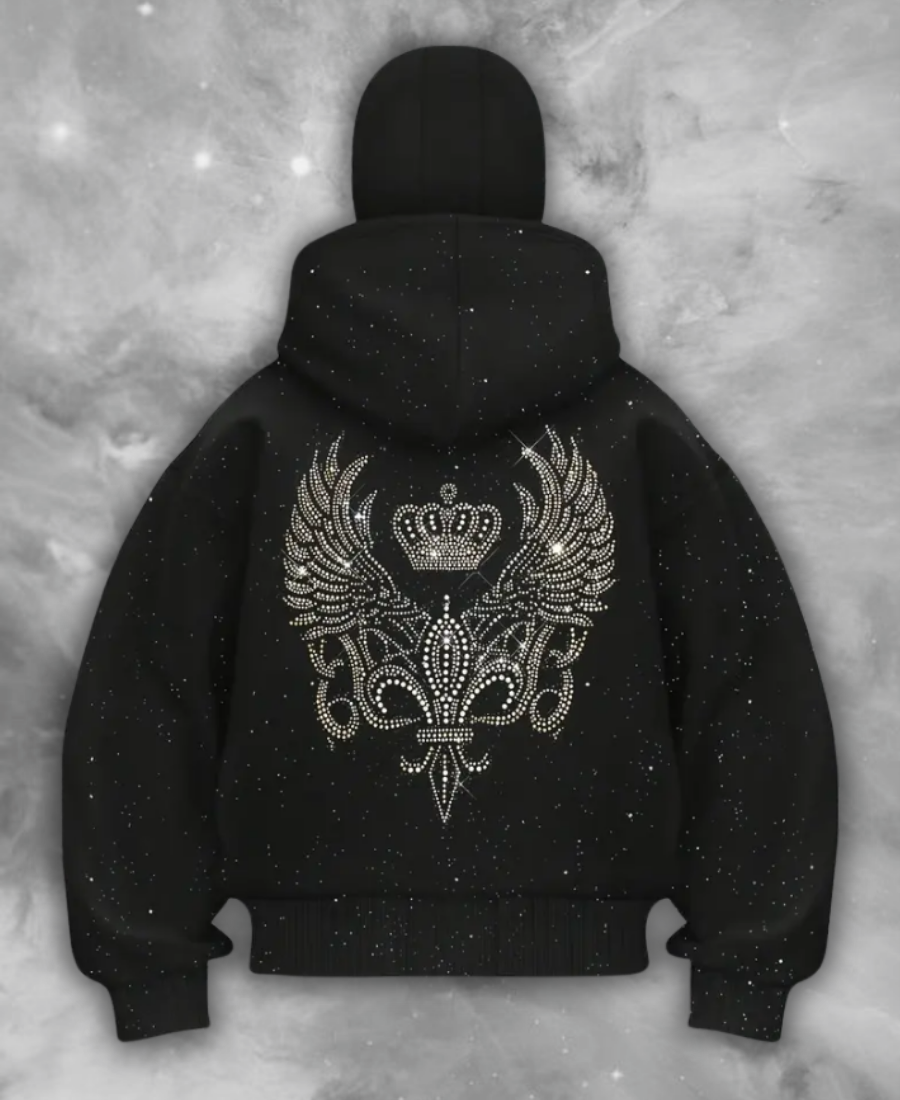 Royalty Dust Zip-Up Hoodie