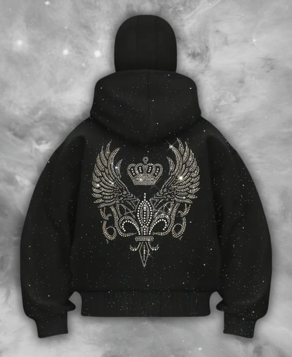 Royalty Dust Zip-Up Hoodie