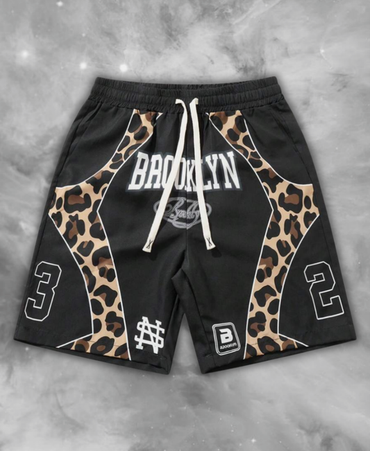 Brooklyn 32 Leopard Şort