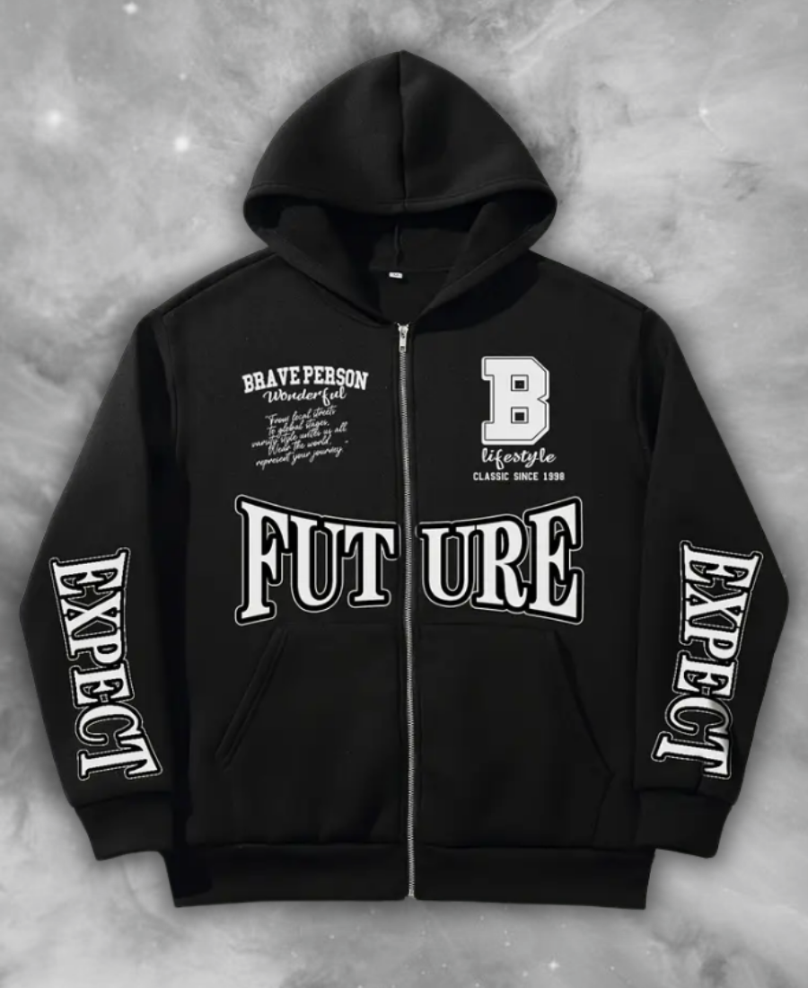 Future Expect Zip-Up Hoodie