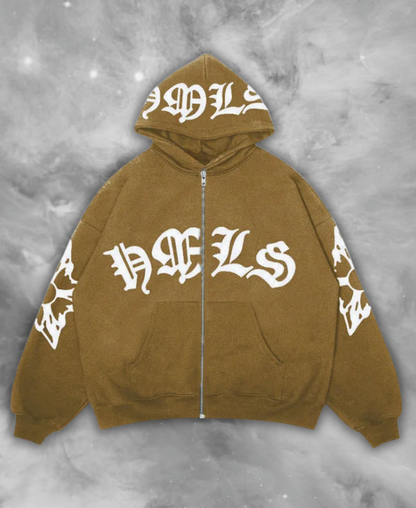 Divine Rebels Zip-Up Hoodie