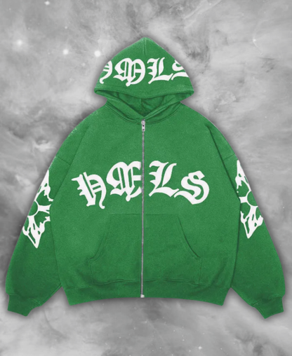 Divine Rebels Zip-Up Hoodie