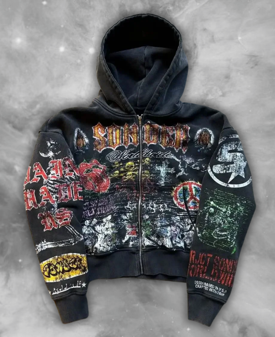 Son Of God Zip-Up Hoodie