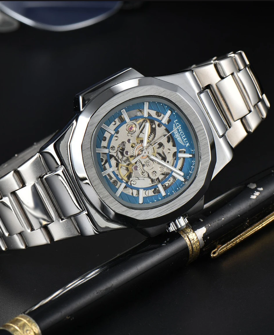 Blue Longlux Saat