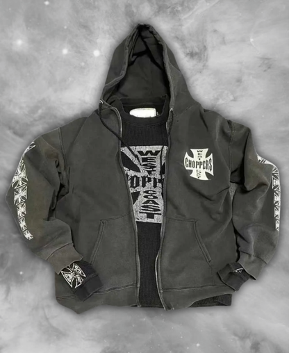 West Choppers Zip-Up Hoodie
