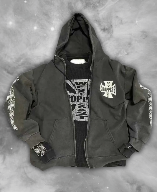 West Choppers Zip-Up Hoodie