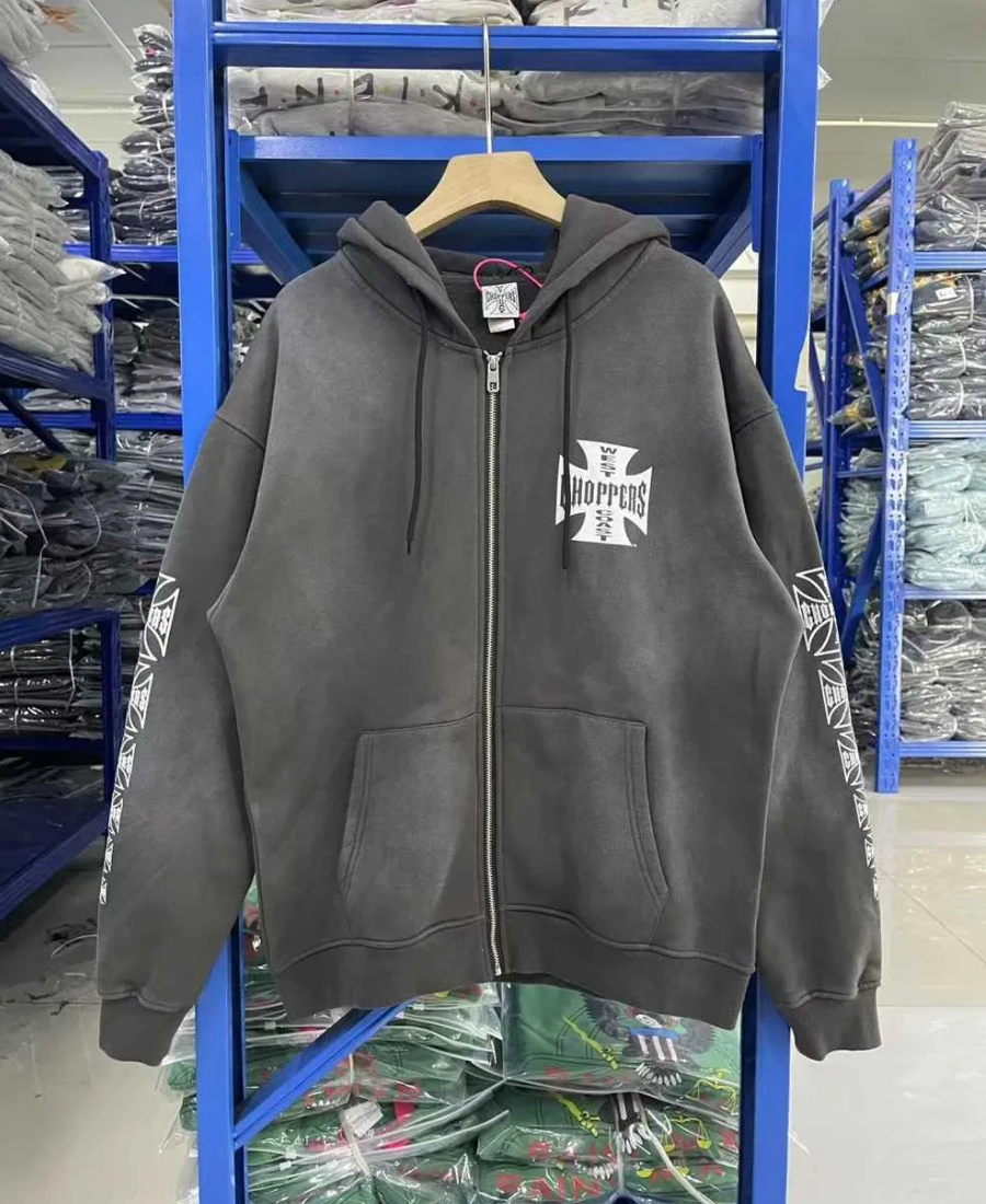 West Choppers Zip-Up Hoodie
