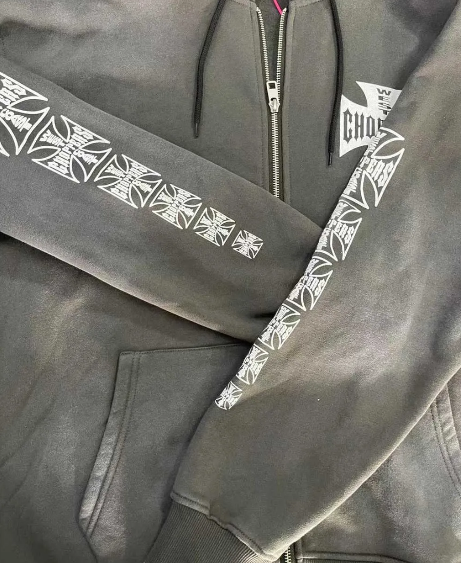 West Choppers Zip-Up Hoodie