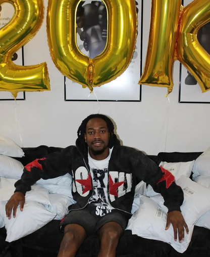 SoFly Distressed Zip-Up Hoodie